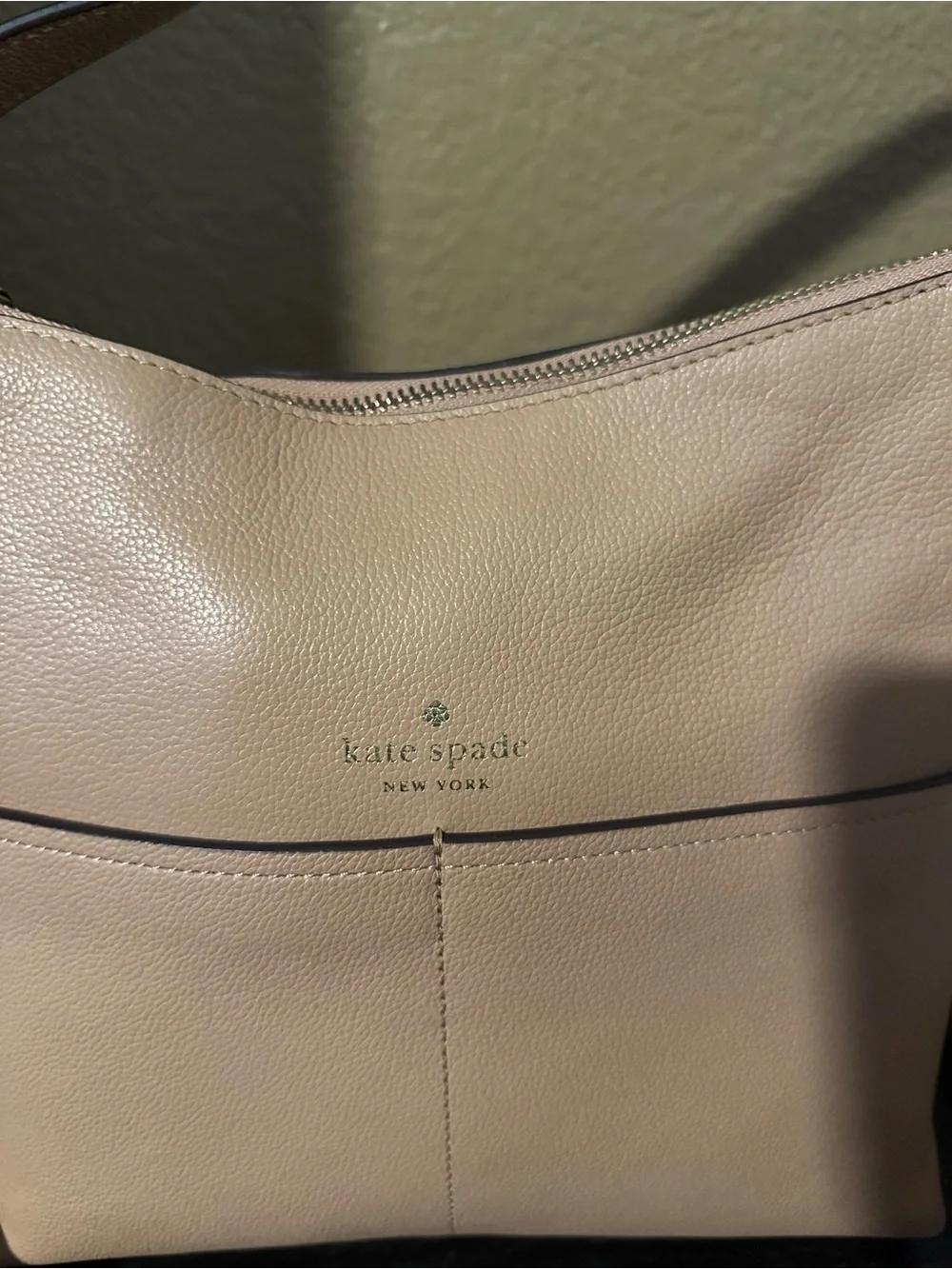 kate spade Tan Leather Shoulder Bag